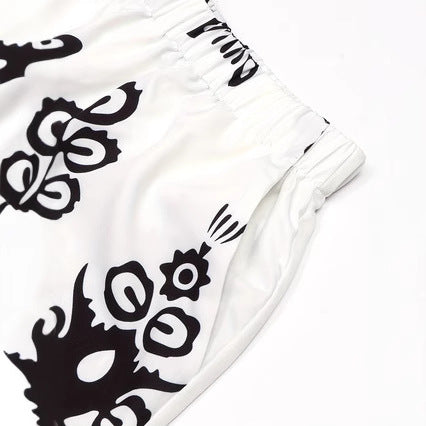 Dame Ærmeløs Trykt Loungewear Sæt Stilla