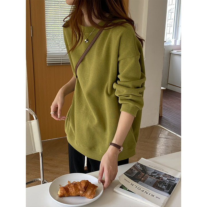 Dame oversized sweatshirt med raglan ærmer Stilla