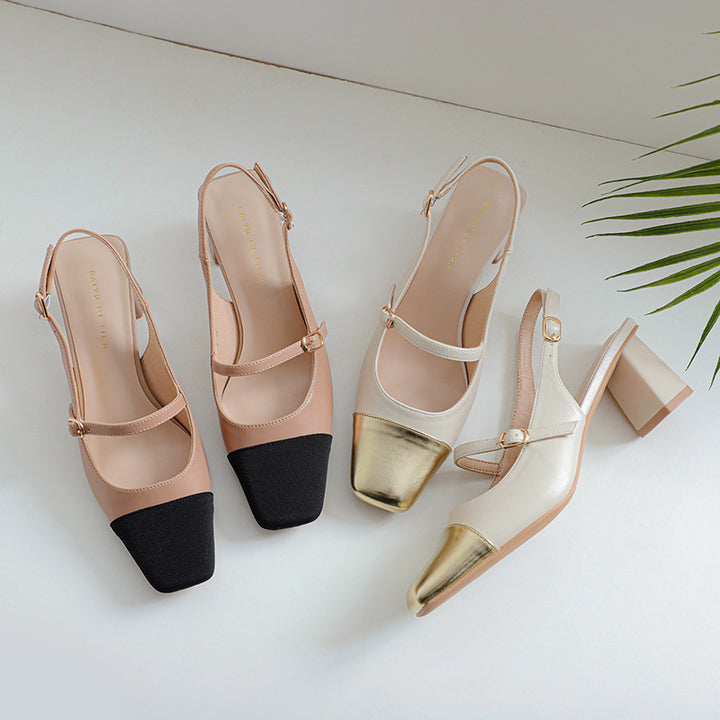 Femme Slingback Blokhælssko Stilla
