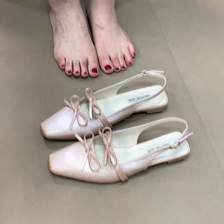 Femme Slingback Flade Sko Stilla