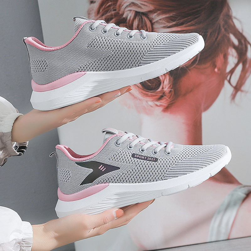 Damer Åndbare og fleksible sports-sneakers med dämpende sål Stilla