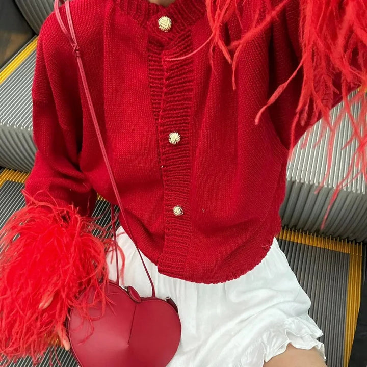 Kvinder Stilede Cardigan med Fancy Ærmer Stilla