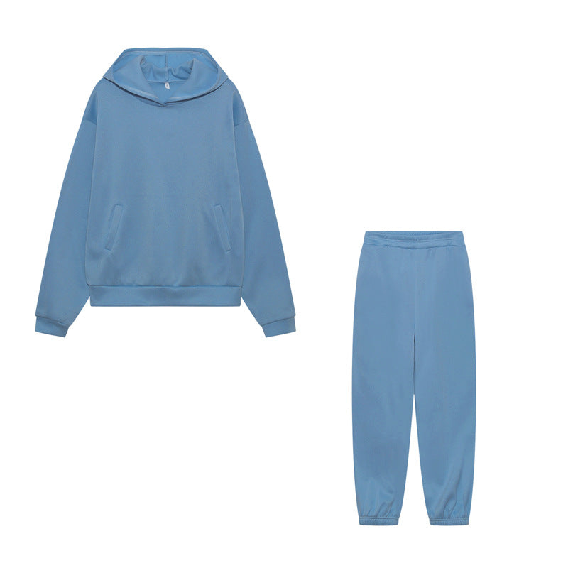 Kvinders sporty hoodie og joggingbukser sæt Stilla