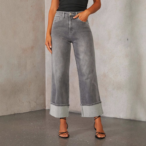 Dame Lækre Jeans med usædvanlig kant Stilla