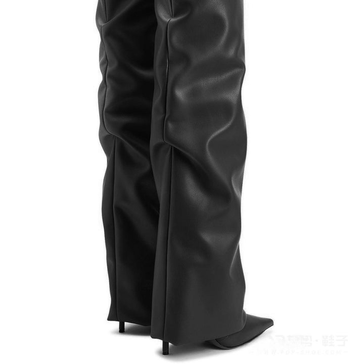 Femme Over-the-Knee Skulpturale Stiletto Støvler Stilla