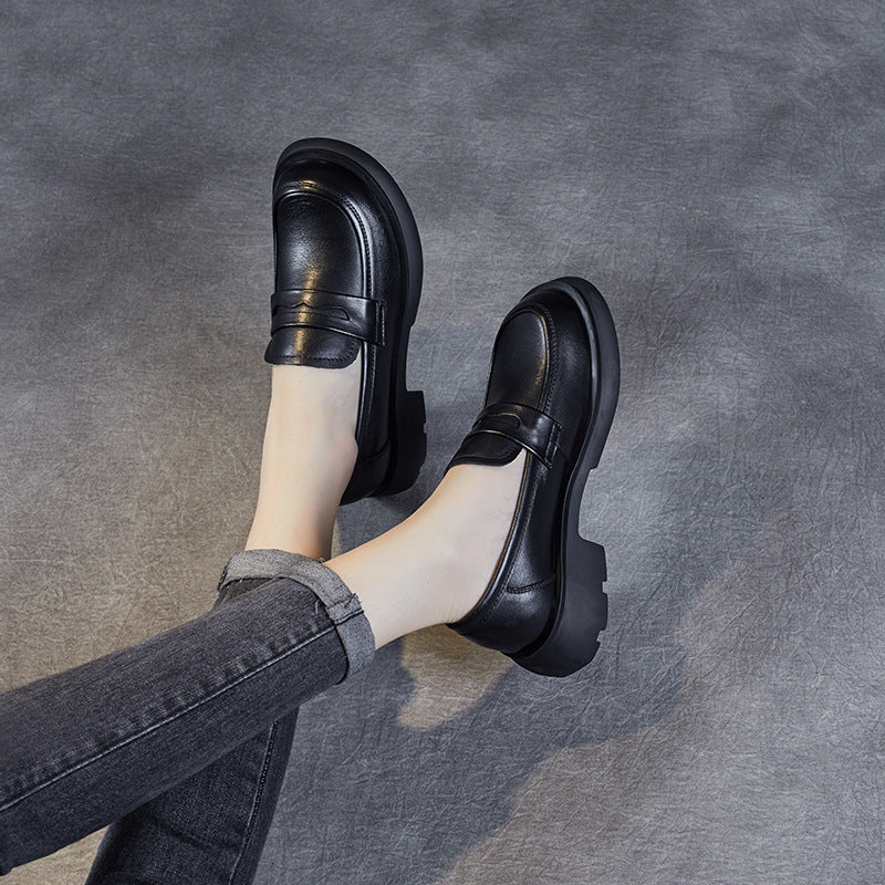 Dame Elegant Slip-on med Chunky-Sål Stilla