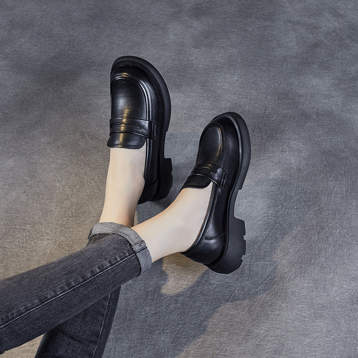 Dame Elegant Slip-on med Chunky-Sål Stilla