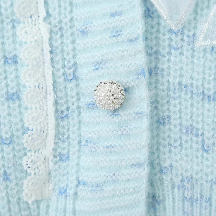 Kvinderne Cozy Cardigan med Delikate Sløjfedetaljer Stilla