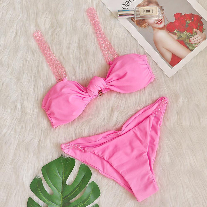 Dame Designer Halskæder Bikini Sæt Stilla