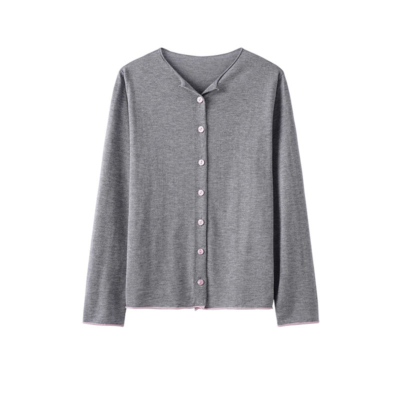 Femme Knap-Cardigan Stilla