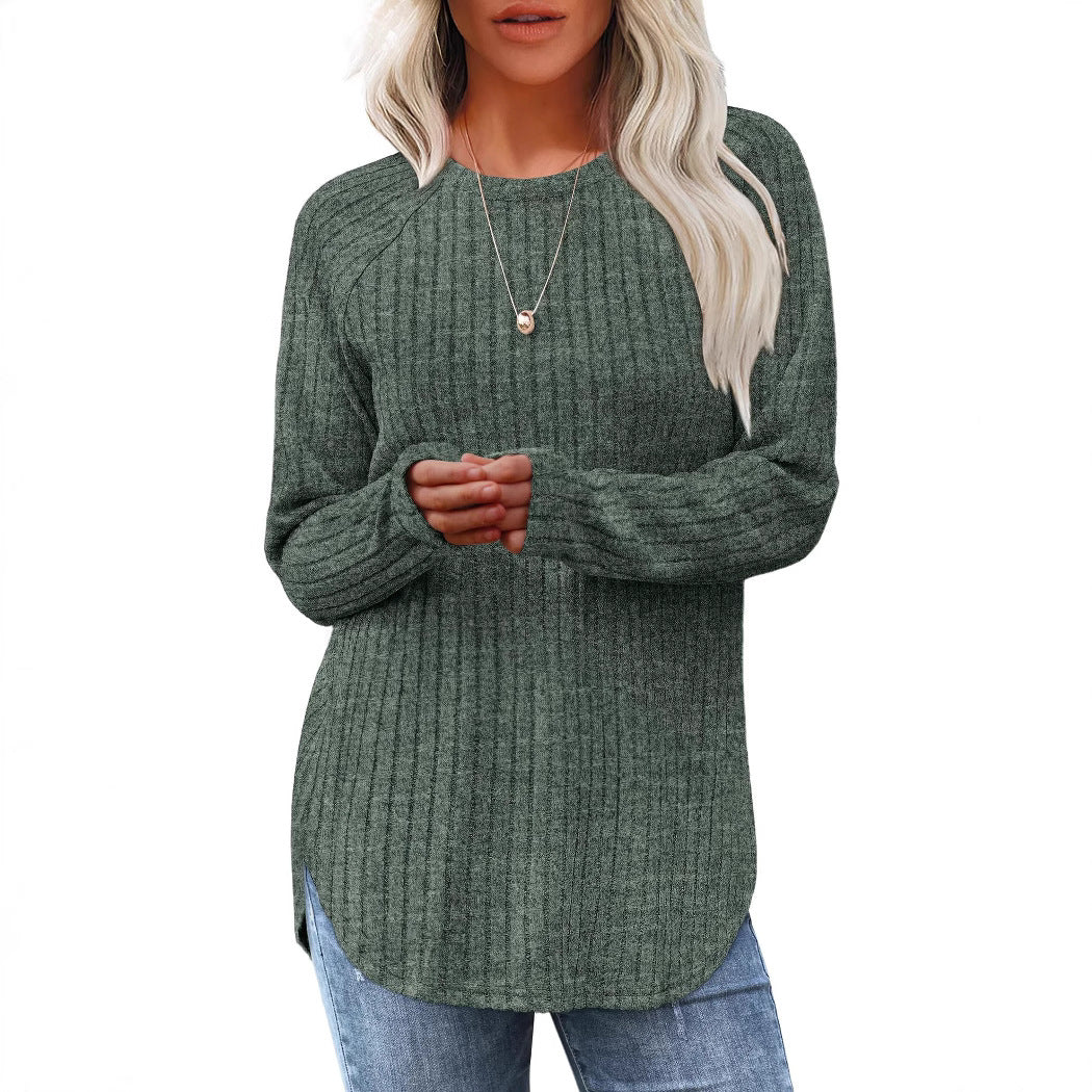 Dame alsidig strikpullover Stilla