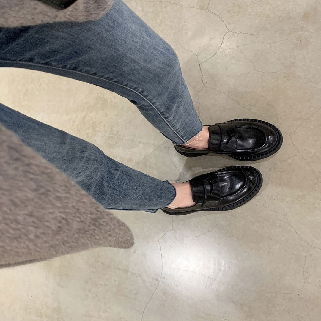 Herrer Stilfulde Chunky Sole Loafers Stilla