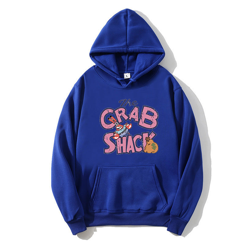 Kvinder hoodie med kreativ krabbe motiv Skovae