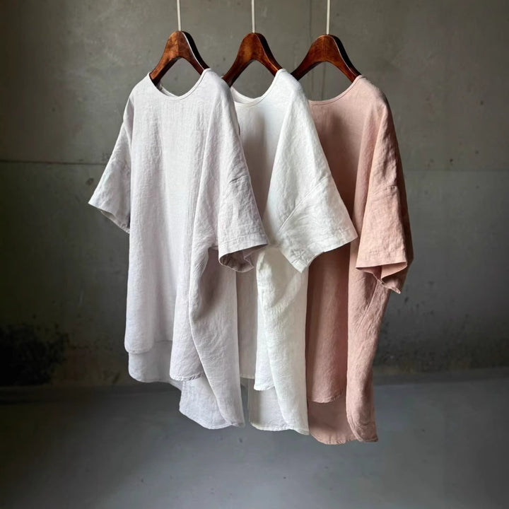 Femme Relaxed Fit Linned T-Shirt Stilla