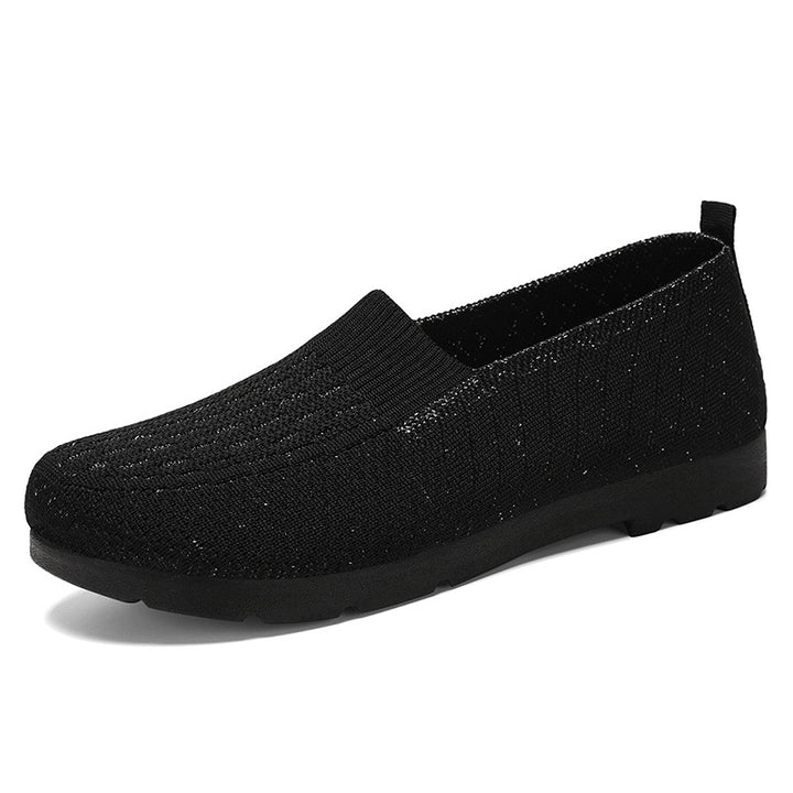 Dame Behagelige Slippers med elastisk overmateriale og skridsikker sål Stilla