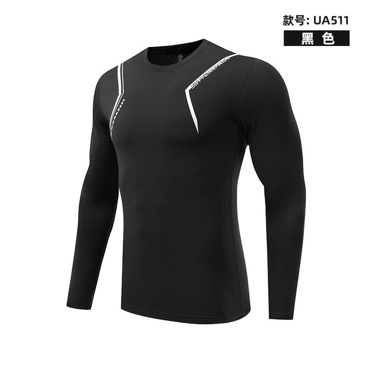 Herren Funktions-Langarmshirt med innovativ fugttransporterende teknologi og sporty design Stilla