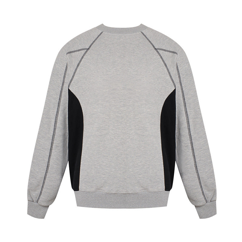 Femme Kontrastpanel Sweatshirt Stilla