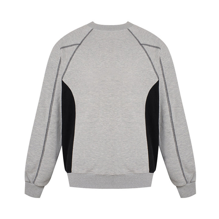 Femme Kontrastpanel Sweatshirt Stilla