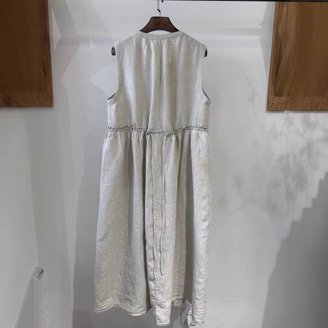 Femme Loungewear Plisse Maxi Kjole Stilla