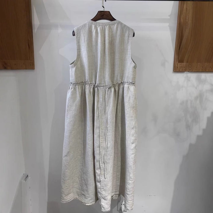 Femme Loungewear Plisse Maxi Kjole Stilla