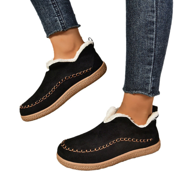 Dame behagelige sneakers med varmt for og skridsikker sål Stilla