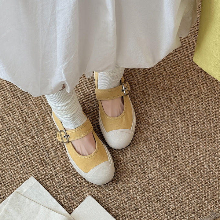 Femme Justerbart Rem Løs Slip-On Sko Stilla