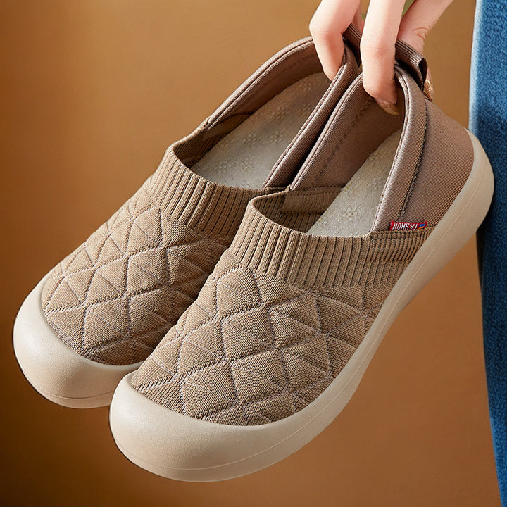 Dame Behagelige Slip-On Fritidssko med anatomiske Såler Stilla