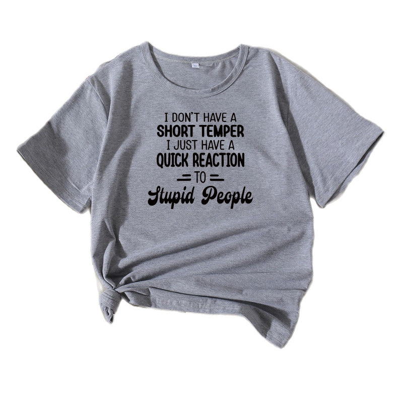 Kvinder sjovt citat T-shirt Stilla