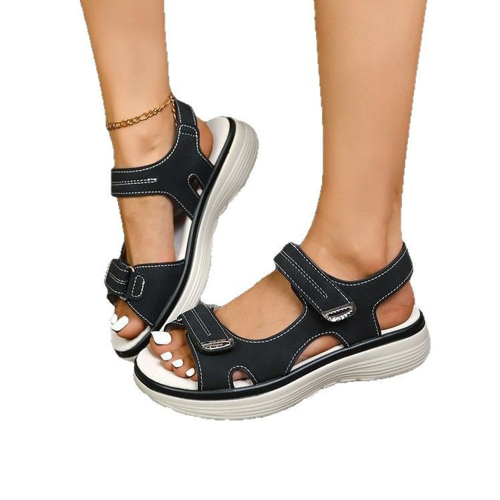 Dame Komfortable og letvægts sandaler med justerbare remme Stilla