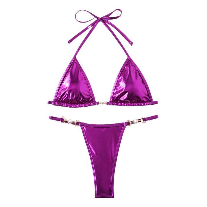 Dame luksus bikini-sæt med triangle-top og justerbare stropper Stilla