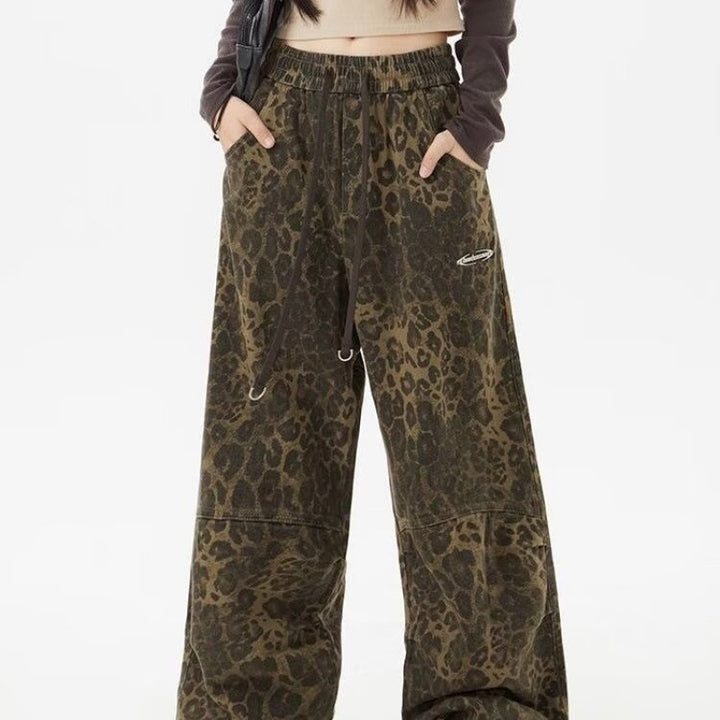 Dame Relaxed Fit Stufendruck Bukser Stilla