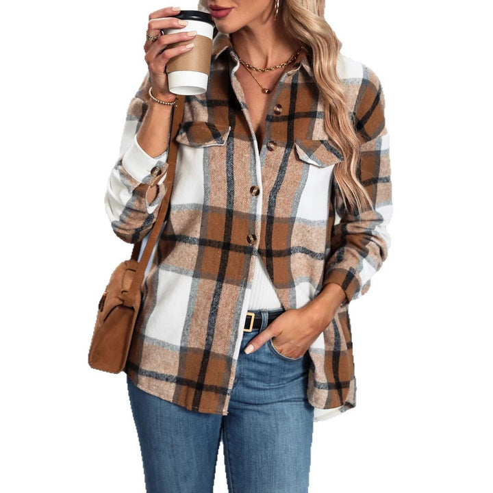 Dame Ternet Overshirt Stilla