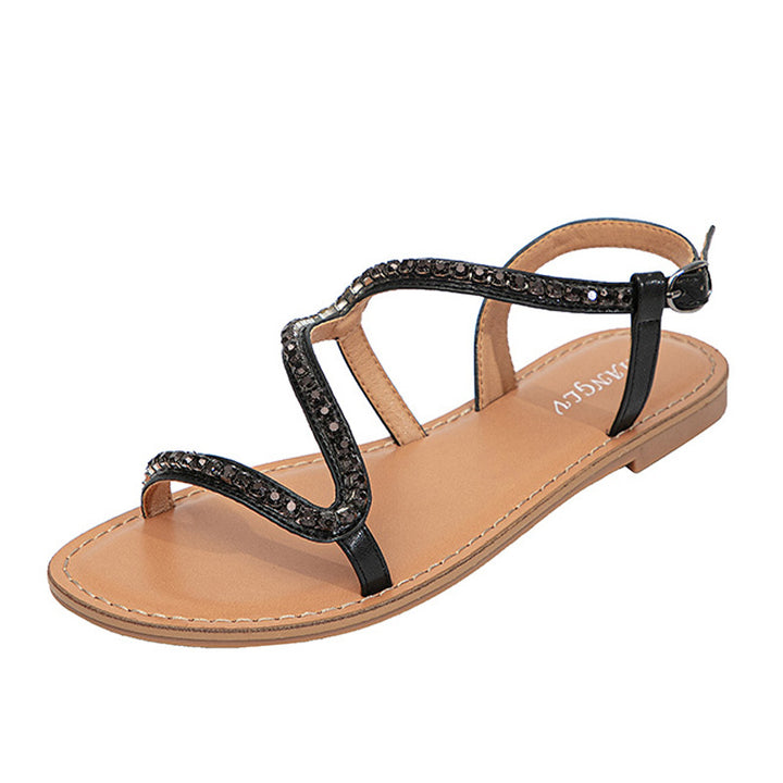 Dame Strass-detalje Sandaler Stilla