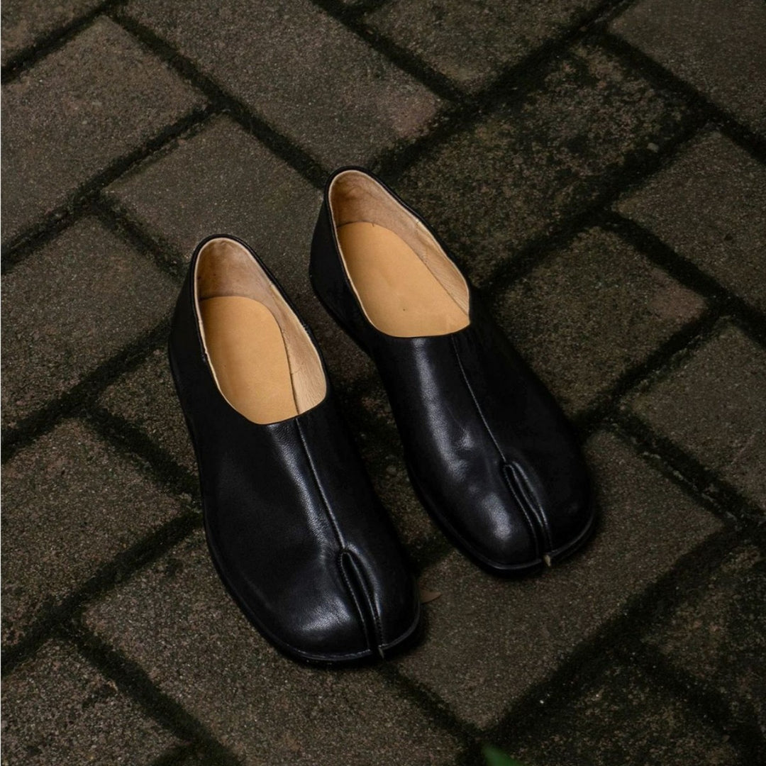 Dame mode toe sandaler i minimalistisk design med blødt overmateriale Stilla