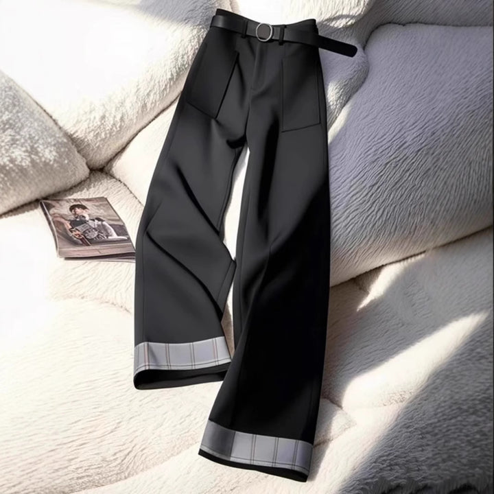 Kvinders stilfulde palazzo-bukser med elegant tapered talje Stilla
