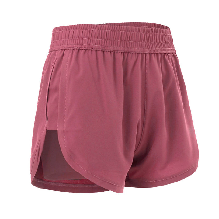 Dame Sportsløbeshorts med åndbare indsatser og elastisk talje Stilla