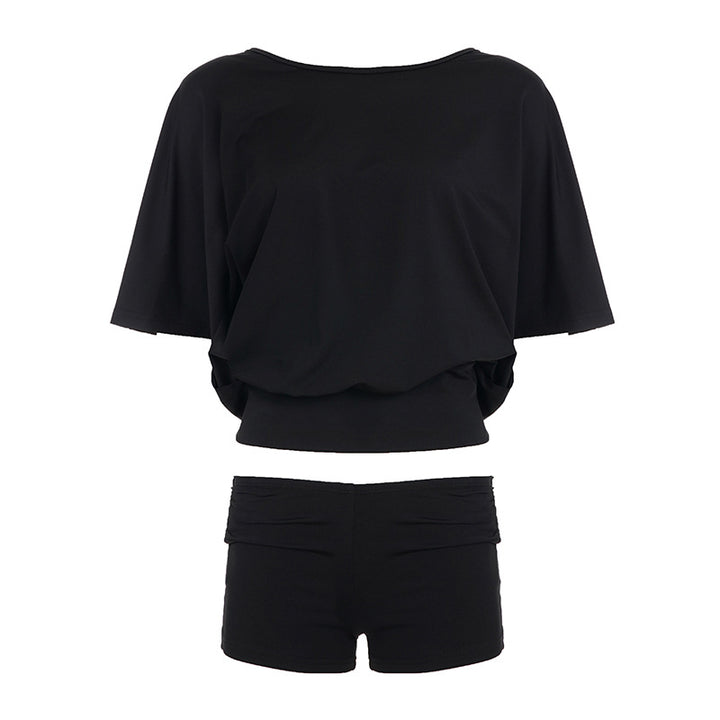 Dame Sporty Top og Shorts-Sæt Skovae