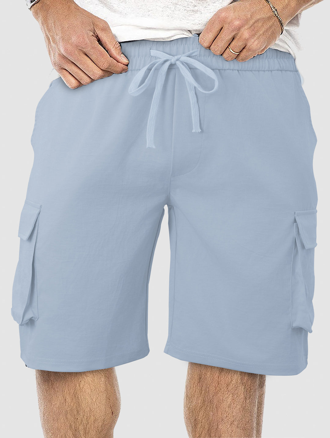 Herre Cargo Shorts med praktiske sidelommer og justerbar talje Stilla
