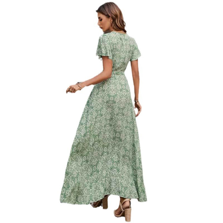 Damer High-Low Wrap-Maxi-Kjole Stilla