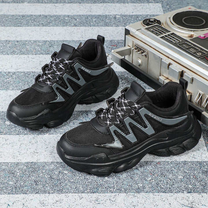 Dame Behagelige og moderne sneakers med stødabsorberende sål Stilla