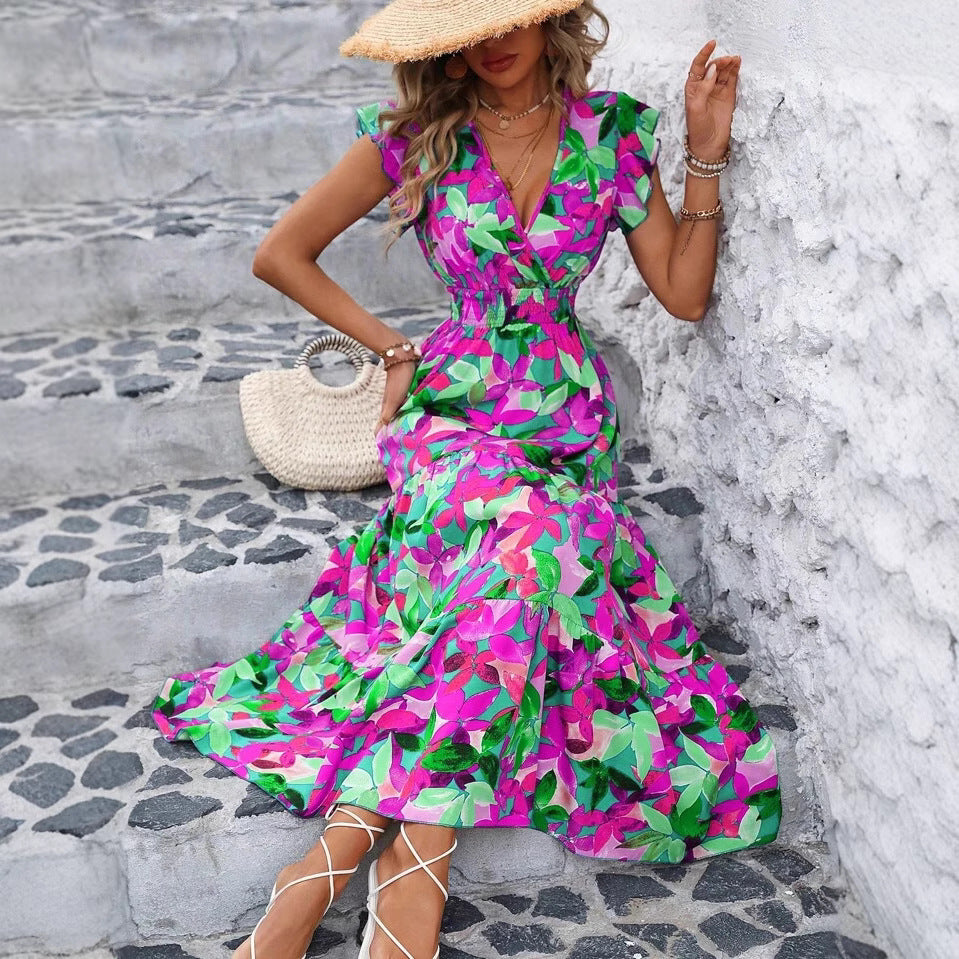 Dame Vibrant Garden Party Maxikjole Stilla