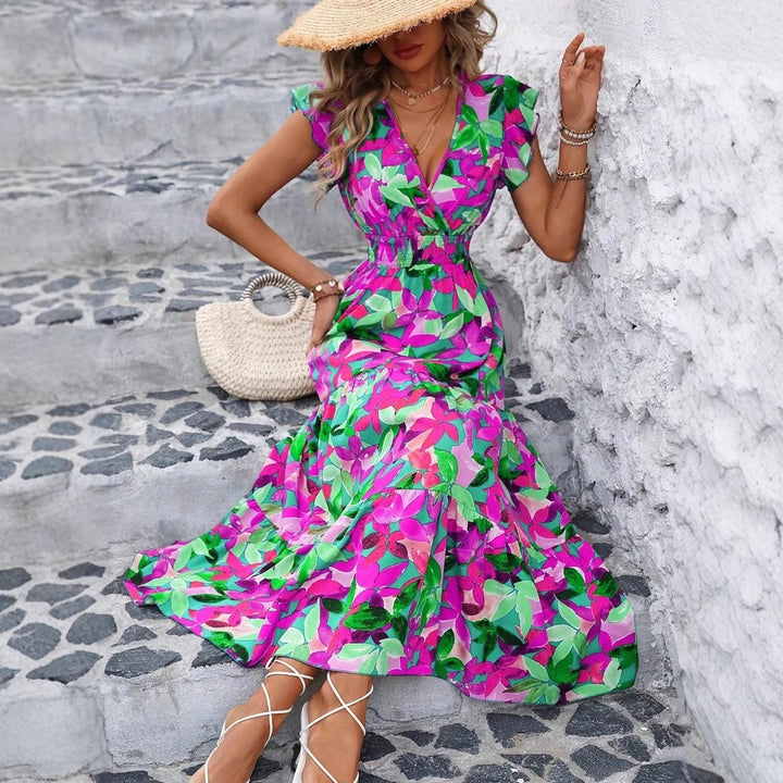 Dame Vibrant Garden Party Maxikjole Stilla