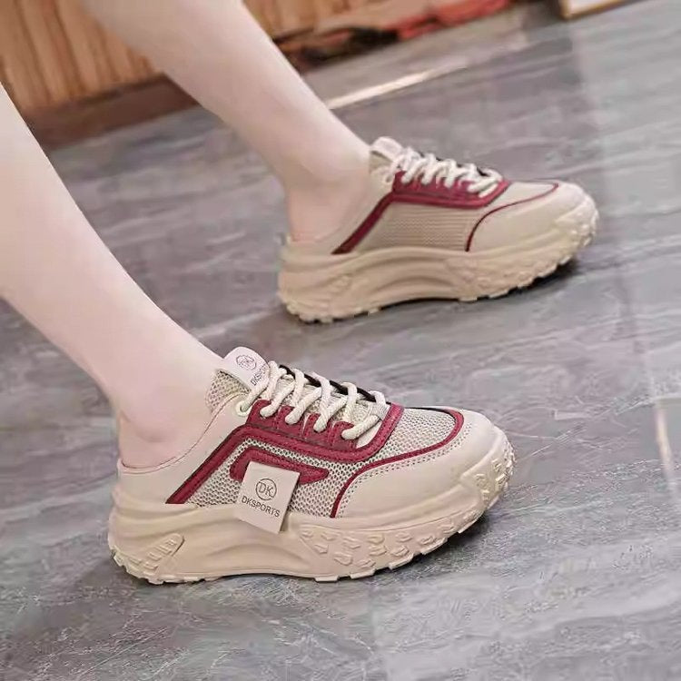 Dame Sneakers med åndbar mesh-overflade og skridsikker sål Stilla