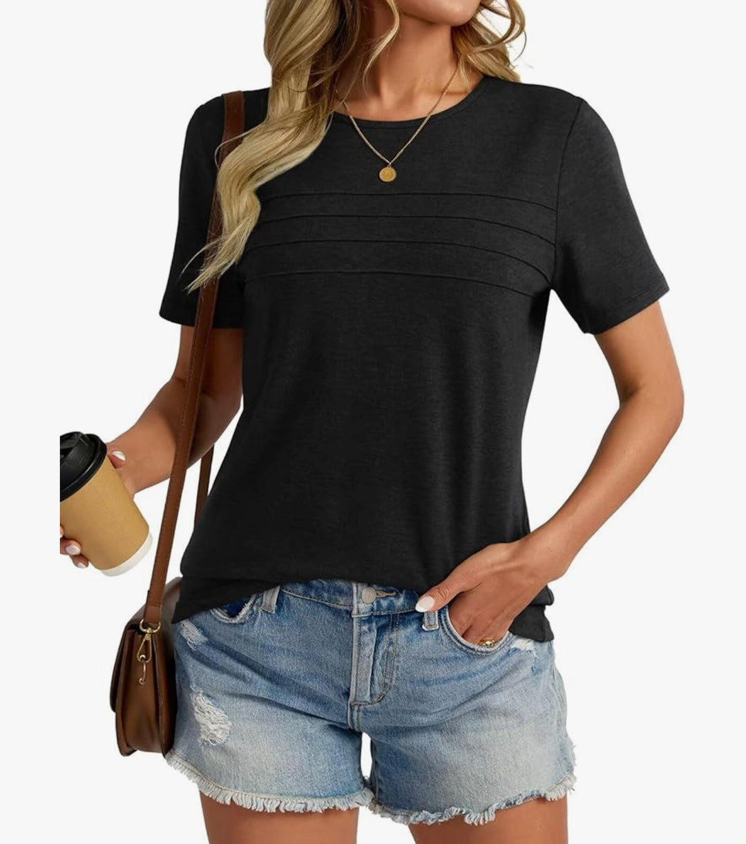 Dame Fritid Klassiker T-shirt Stilla