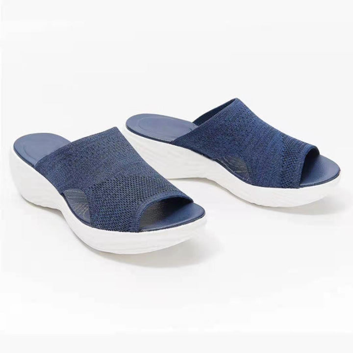 Dame komfortable kile sandaler med åndbare mesh-indsatser Stilla