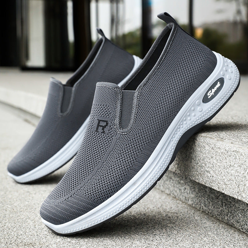 Dame Åndbare Slip-On Sneakers med skridsikker sål og elastisk indgang Stilla