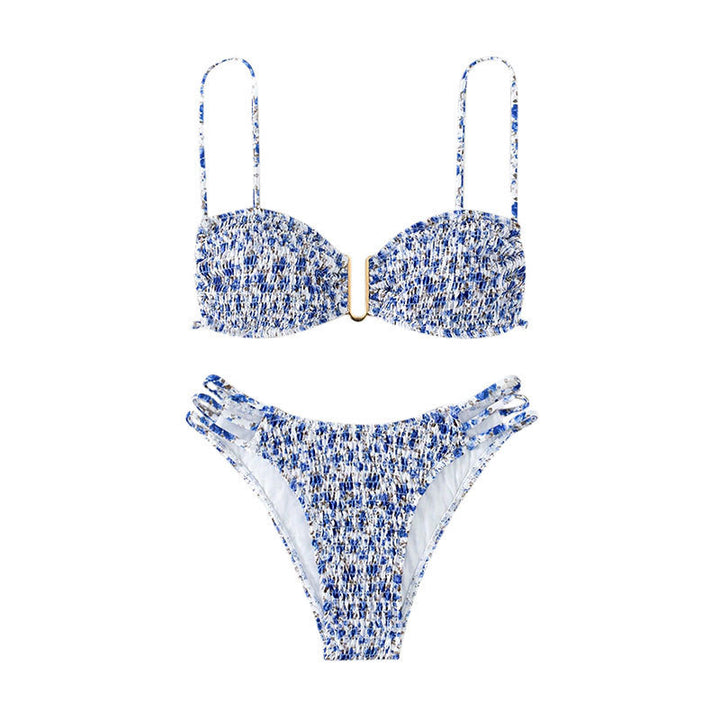 Dame bikini-sæt med raffineret design og fashionable stroppedetaljer Skovae