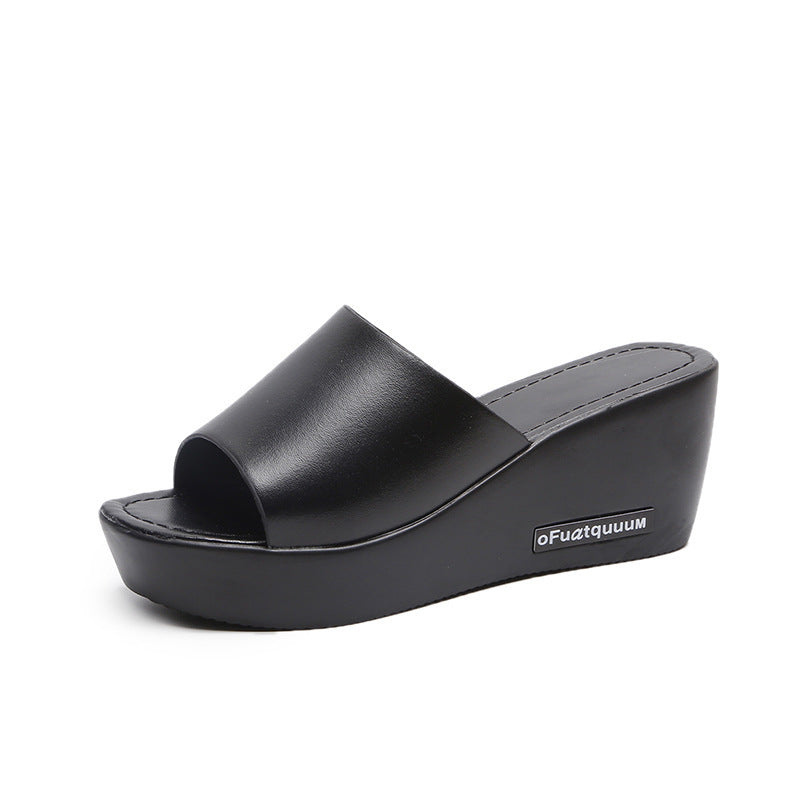 Dame Wedge-sandaler med behageligt indlæg og trendy snit Stilla