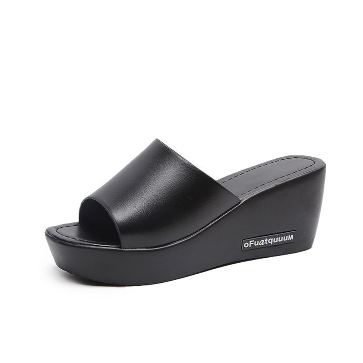 Dame Wedge-sandaler med behageligt indlæg og trendy snit Stilla