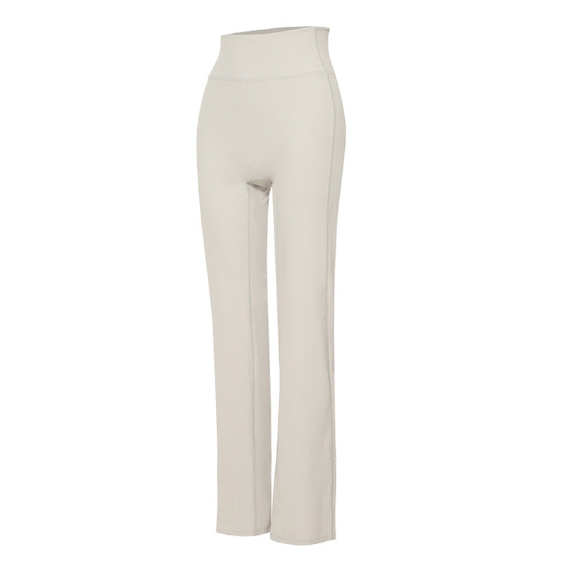 Dame højt skårne fitness-leggings med åndbar og elastisk pasform Stilla